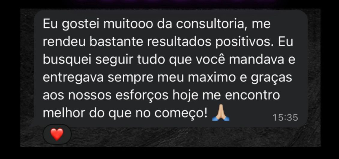 Feedback de aluna 3